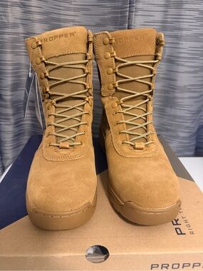 Propper Men's Coyote Brown Tactical Suede Boots